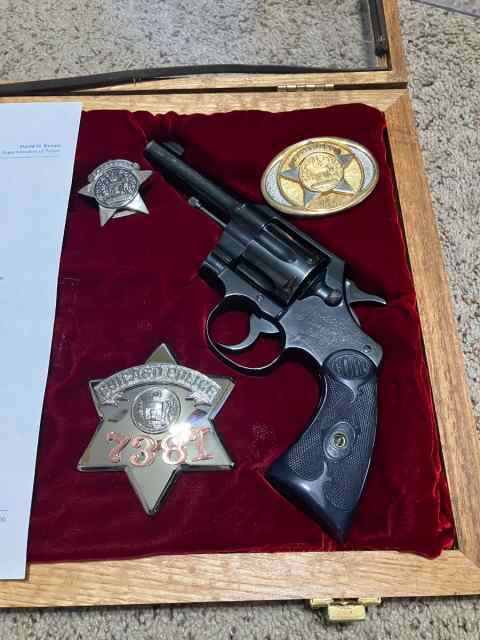 Colt Official Police 38 Chicago Police $750