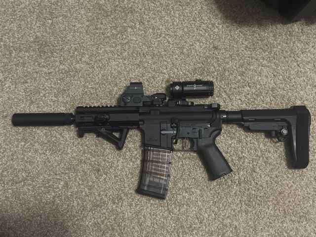 PSA 300 Blk out pistol 