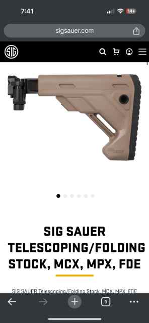 Sig fde stock