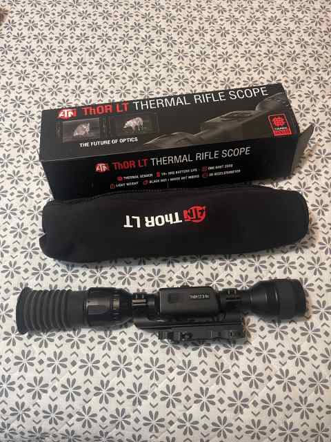 ATN ThOR thermal rifle scope