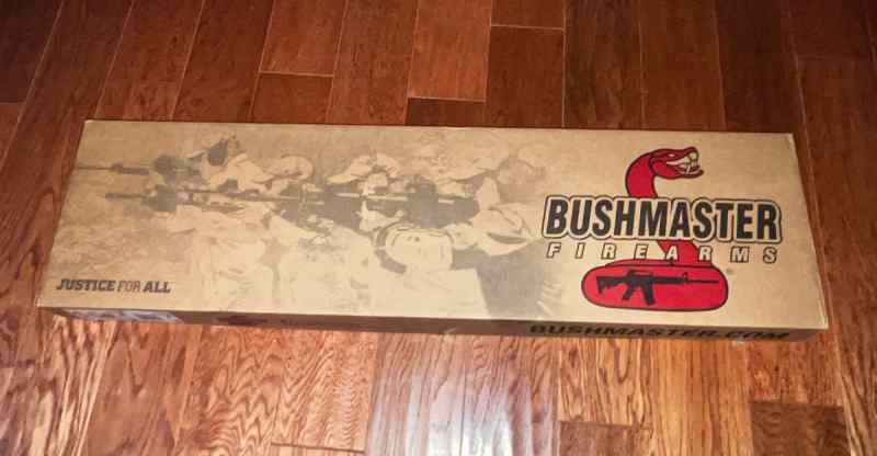 NIB BUSHMASTER AR10 with all as when purchased 