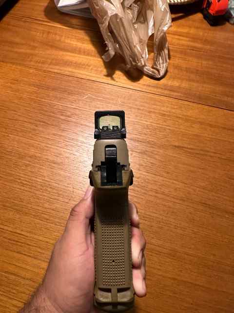 FNX 45 Tactical w/EPS red dot 