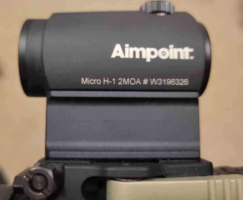 Aimpoint H1 Micro Red Dot LRP Mount 