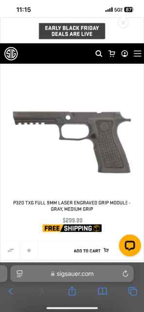 WTB TXG p320 grip 