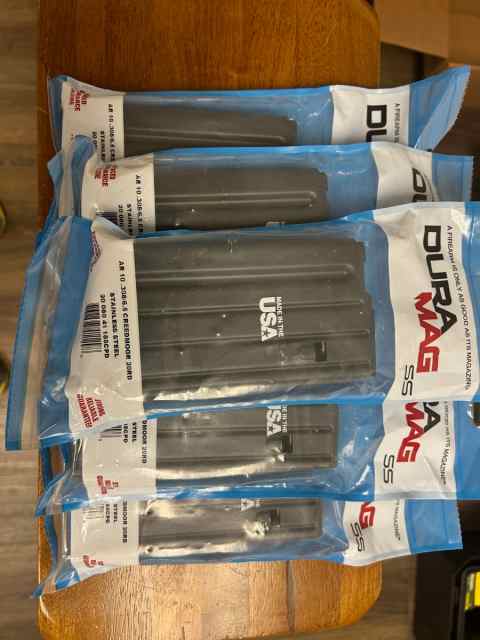 AR10 mags - Duramag new in wrap