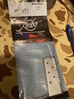 Magazine , KIMBER Micro , 9mm 6 rds , New $20.00