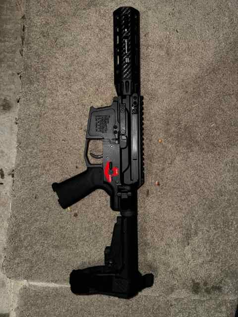 New Frontier Armory Side Charge 9mm AR Pistol