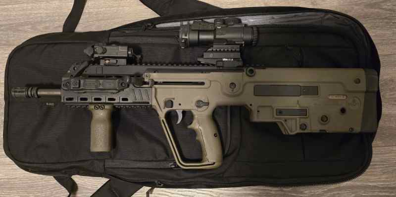 OD Green Tavor X95 Upgraded Trigger with 2 Optics