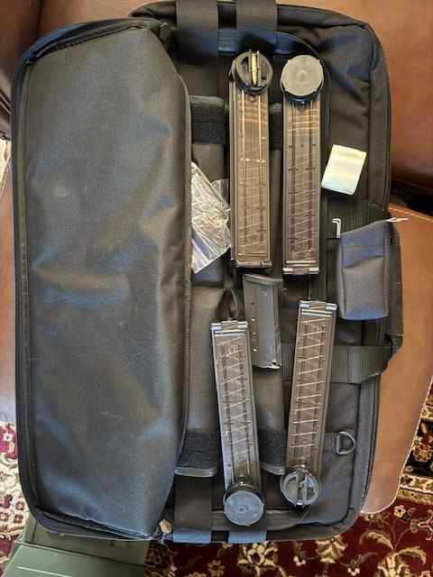 FN P90 magazines and case for sale