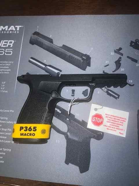 SIG Sauer 365 X Macro grip brand new