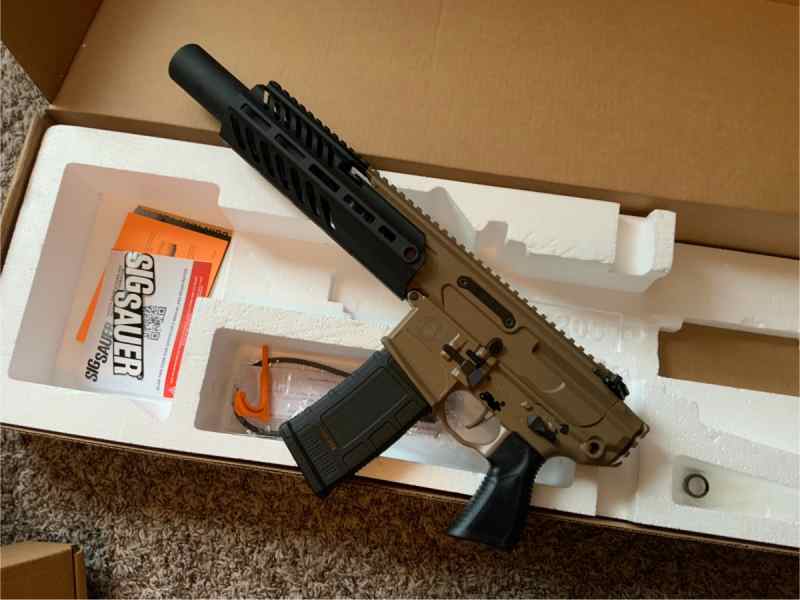 Sig Sauer MCX Rattler Canebrake 300blk, FDE, NEW!!