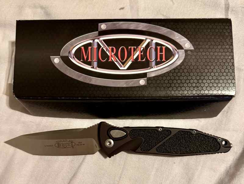 New In Box Microtech Socom Elite Auto T/E