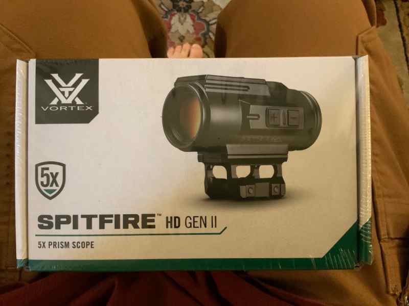 NIB Vortex SPITFIRE HD gen II 5X prism scope