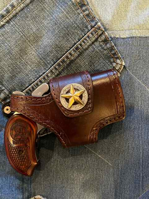 Bond Arms Texas Defender with holster