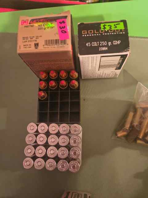 79 rounds of .45 LC