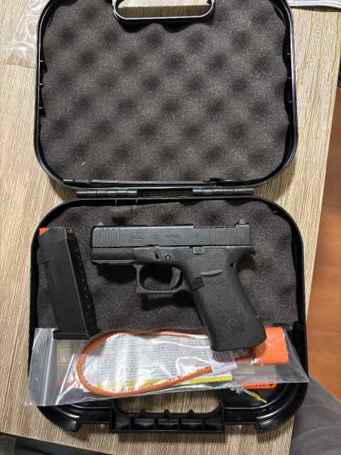 Glock 43x MOS w/ DPP Ti Optic Plate