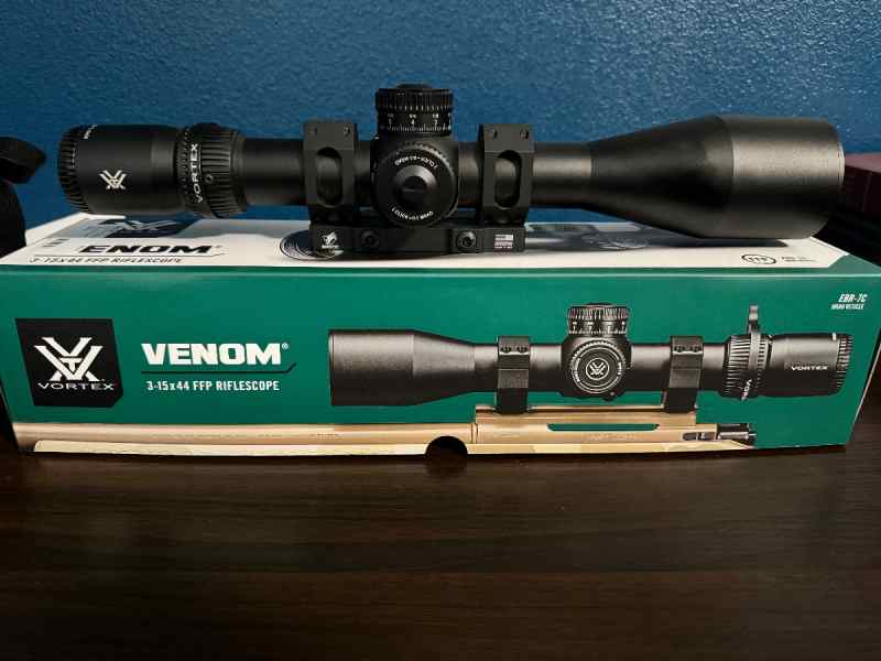 Vortex Venom 5-25x56 on ADM mount 