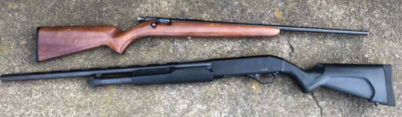 Savage Springfield Model 120a &amp; Stevens 320 20g