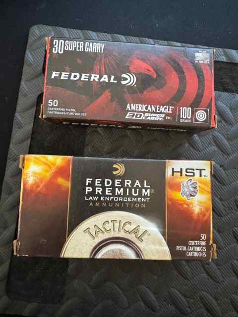 .45 HST and .30 Super carry