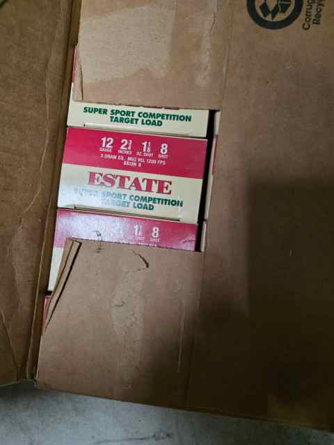 12g target Estate and Rem, sealed cases 1000rds