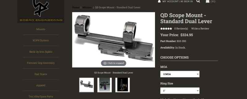 30mm QD Scope Mount