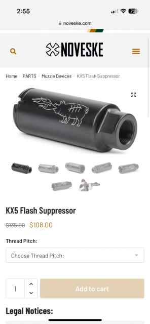 Noveske KX5 Flash Supressor 