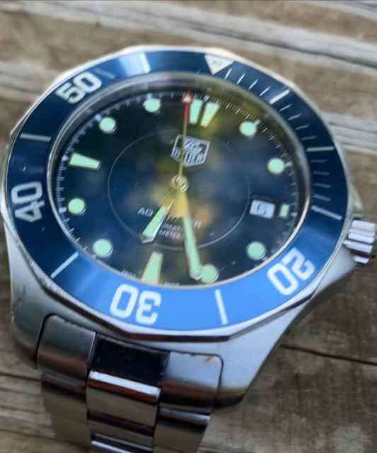 Tag Heuer AquaMarine automatic rated to 300 meters