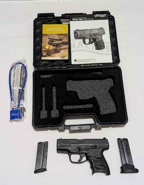 9mm Pistol Walther PPS M2 Like New!