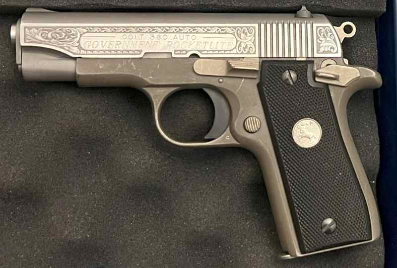 Colt Government Pocketlite SS Engraved