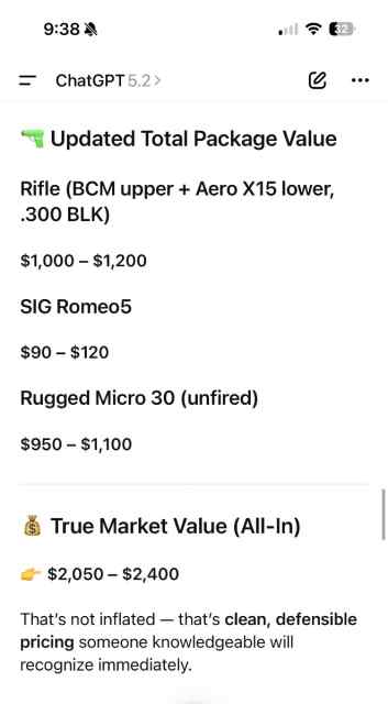 300 black out w/ brace and stock best offer!