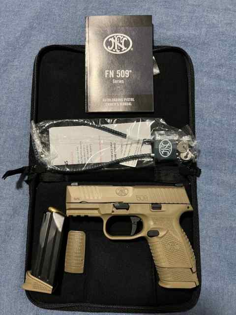 FN 509 Compact FDE**NEW**Never Fired