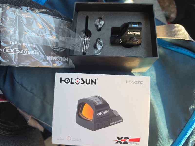 Holosun 507c like new with box and all accessories