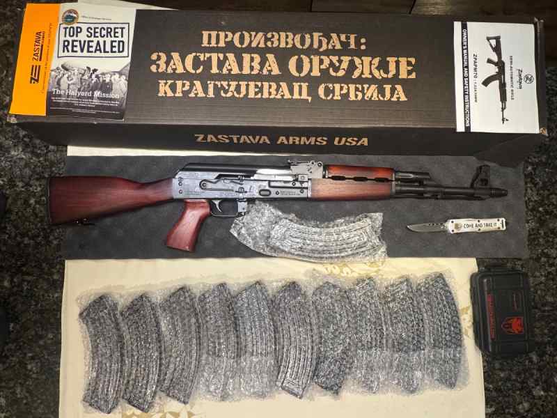 Zastava m70 Serbian red set new