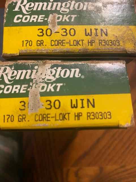 Remington 30-30 &amp; Remington 12 ga buckshot Ammo