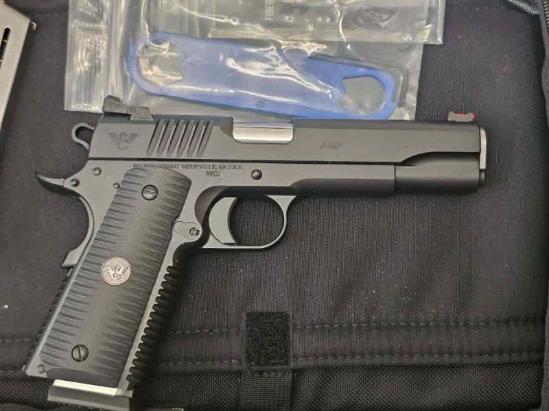  Like New  Wilson Combat ACP 9mm 5" Barrel 