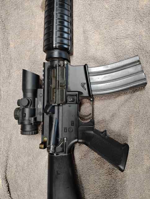 AR-15A2 Rifle w/ SIG TAC Red/Green Illuminated