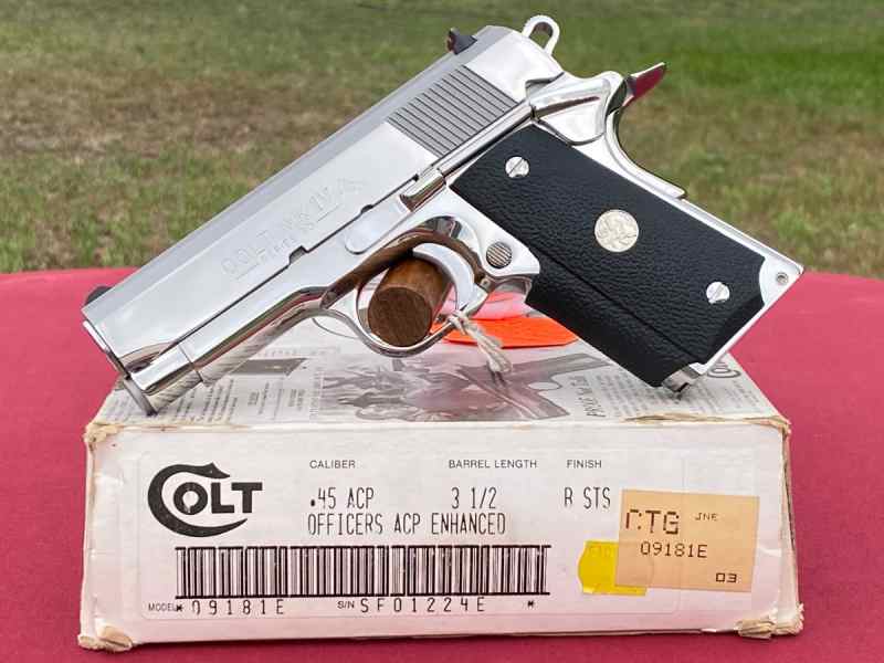 Colt Officers ACP Enhanced Bright Stainless