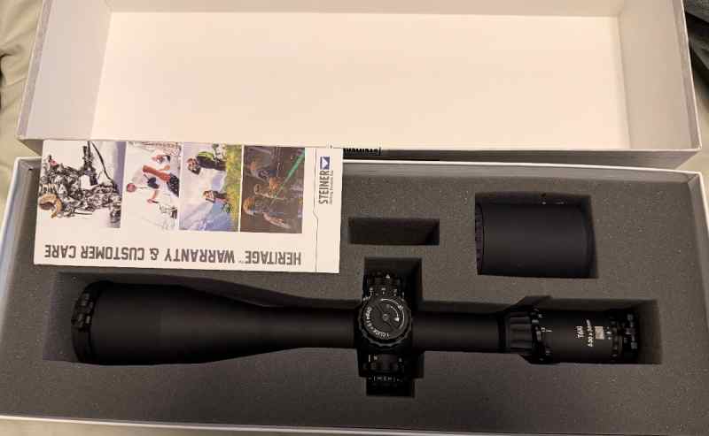 Steiner T6Xi 5-30x56 FFP MSR2 MIL Scope