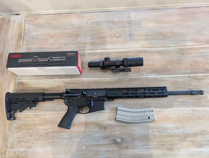 Ruger AR-556 300 blkout with scope