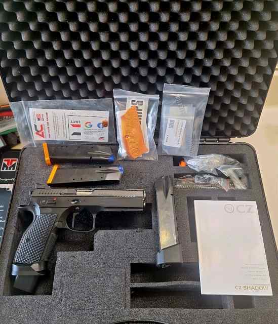 Cz Shadow 2 Orange / Walther PDP-F with extras