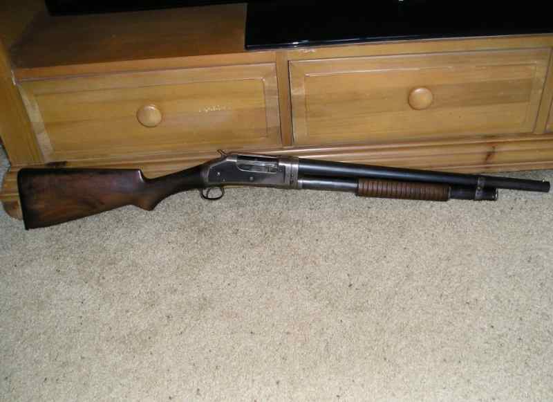 Winchester model 1897/97 12 GA 20 inch Home/Self d