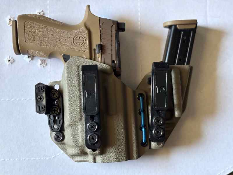 Sig P320 Compact FDE w/AXG Pro slide