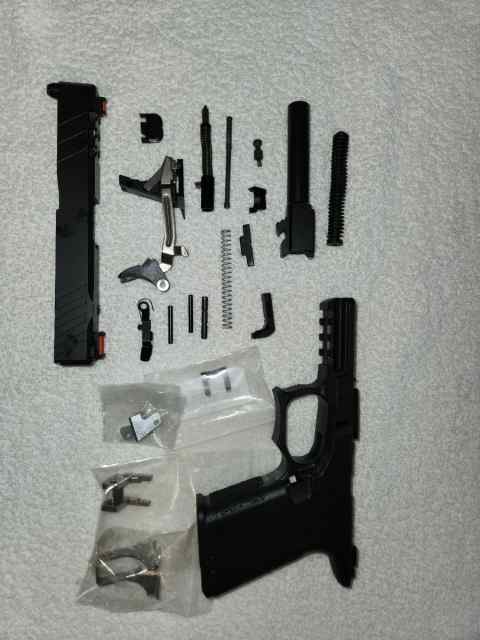 Glock 19 P80 complete kit, all parts needed to bui