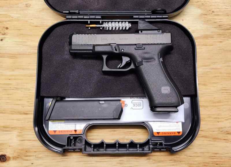 Glock 45 Gen5 MOS 9MM w/ Shield RMSd $795