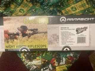 Armasight ORION Night Vision Riflescope , $300.00