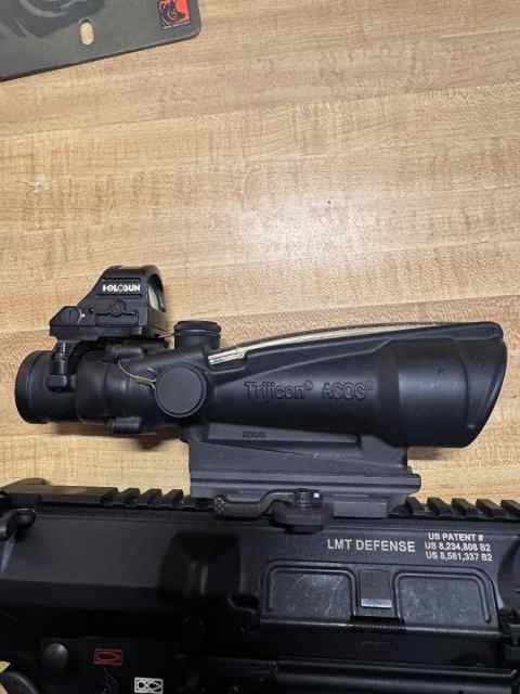 Acog TA11J and Holosun