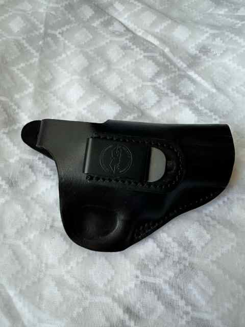 IWB Holster black leather Falco S&amp;W 627 2&quot;