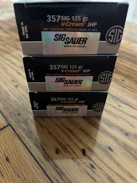 Sig Sauer ammo