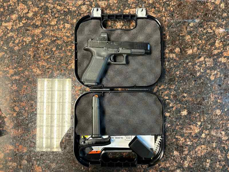 Glock 47 with upgrades and Holosun 407c