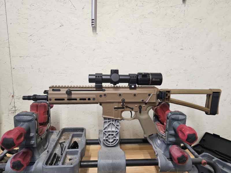 Psa Jakl 300 blk with timmy trigger burris scope